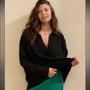 Aerie Unreal polo black size XS LIKE NEW